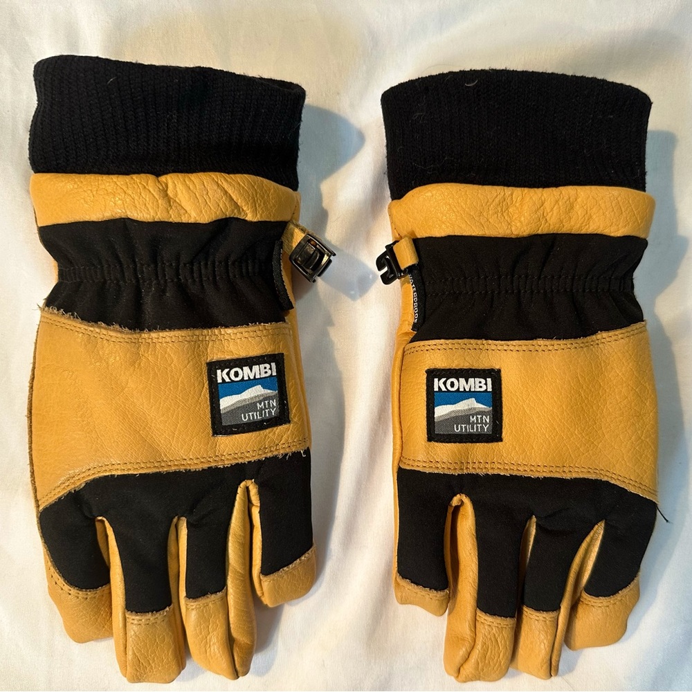 Kids Kombi Leather Gloves - Size Small